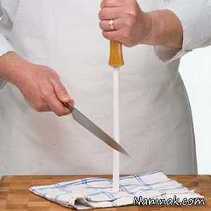 تیز کردن چاقو